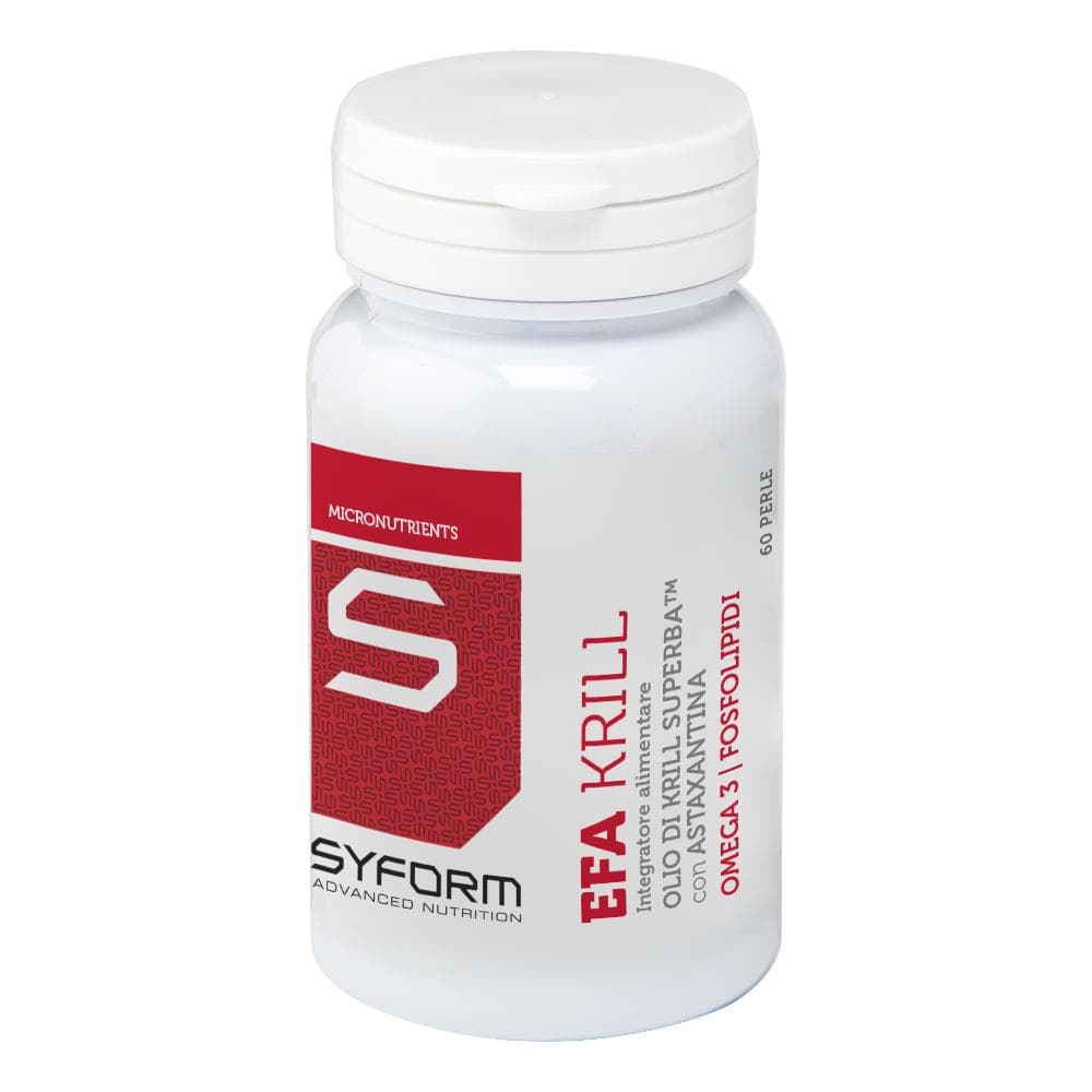 Syform Efa Krill Integratore di Omega 3 per Sportivi 60 perle