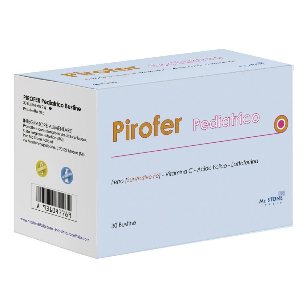 Pirofer Pediatrico Integratore Ferro 30 Bustine