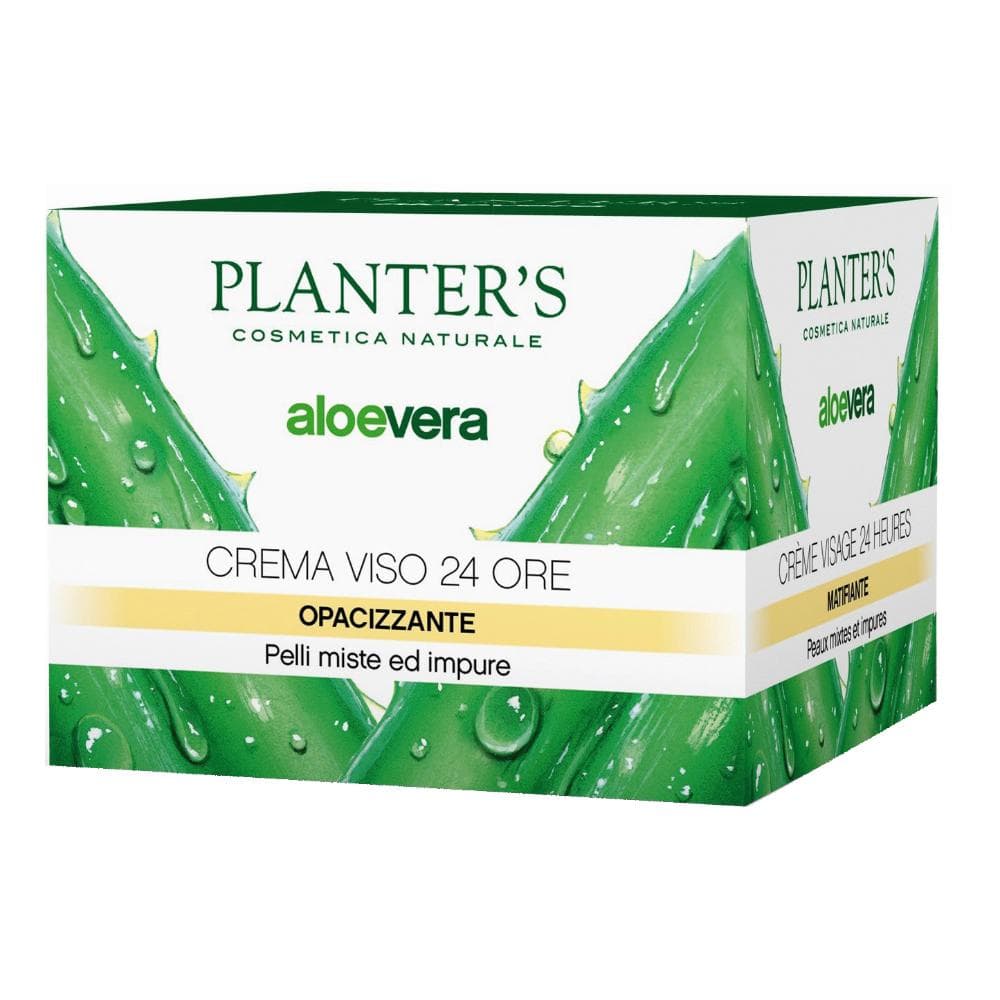 Planter's Aloe Crema Viso 24H Opacizzante 50 ml