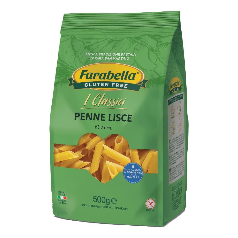 Farabella Senza Glutine Pasta Penne Lisce 500 g