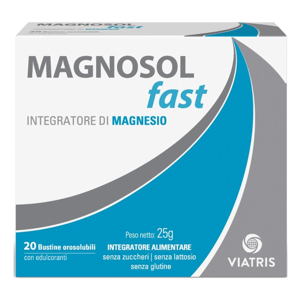 Magnosol fast 20 bustine orosolubili