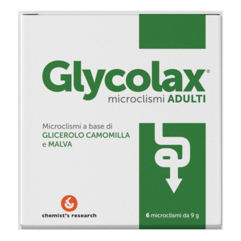 Chemist's Research Glycolax Microclismi, 6 Pezzi