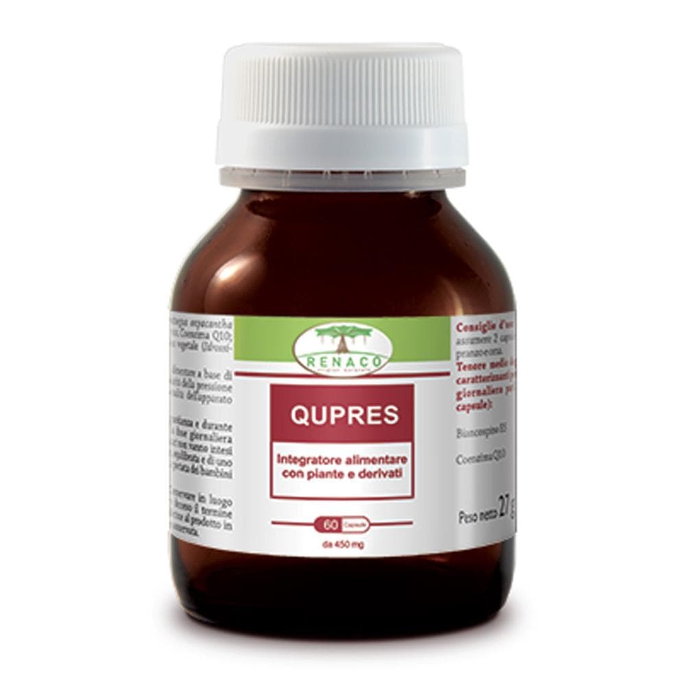 Renaco Qupres Integratore Pressione Arteriosa, 60 Capsule