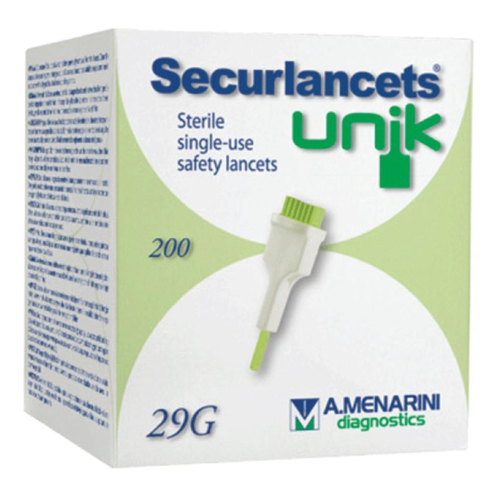 Lancette pungidito securlancets unik gauge 29 200 pezzi
