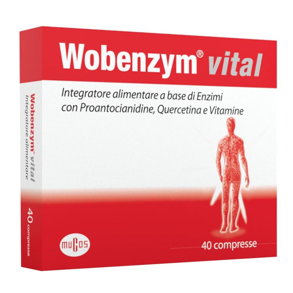 Wobenzyn Vital Integratore Antinfiammatorio 40 Compresse