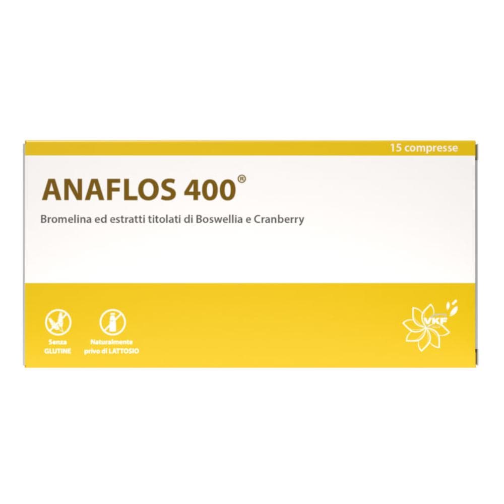 Anaflos 400 15 compresse 400 mg