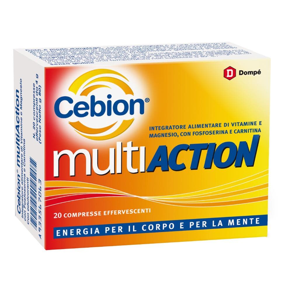 Cebion multiaction 20 compresse effervescenti
