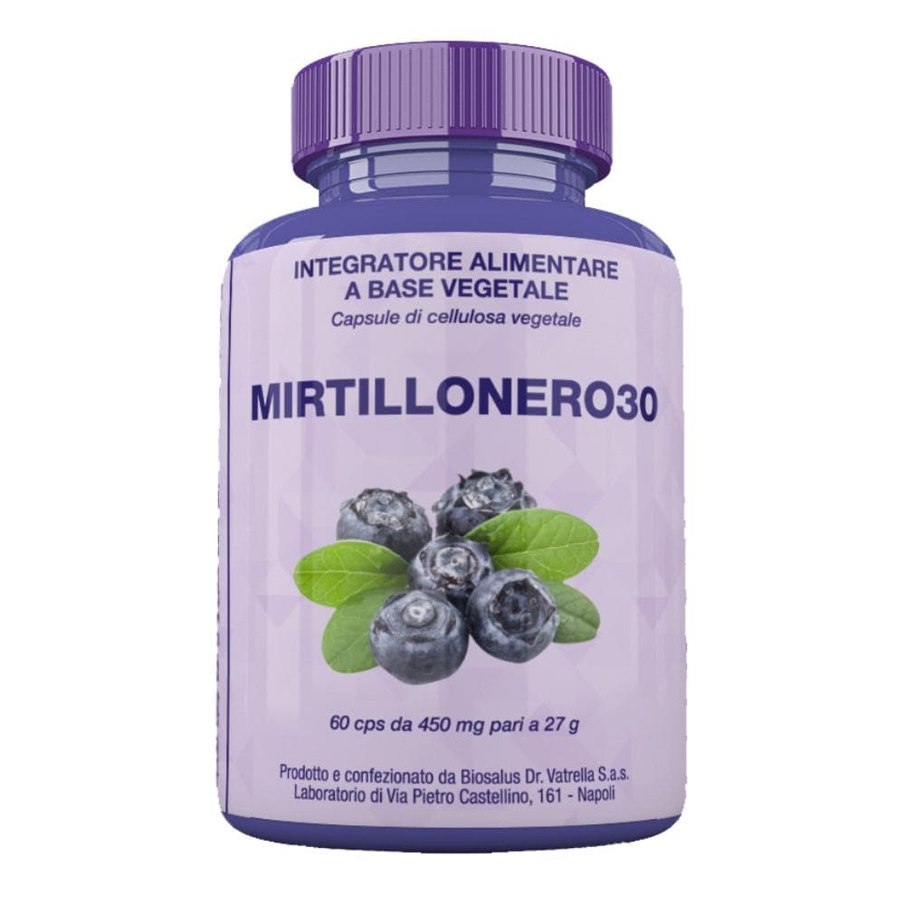 Biosalus Mirtillo Nero 30 Integratore 60 Capsule