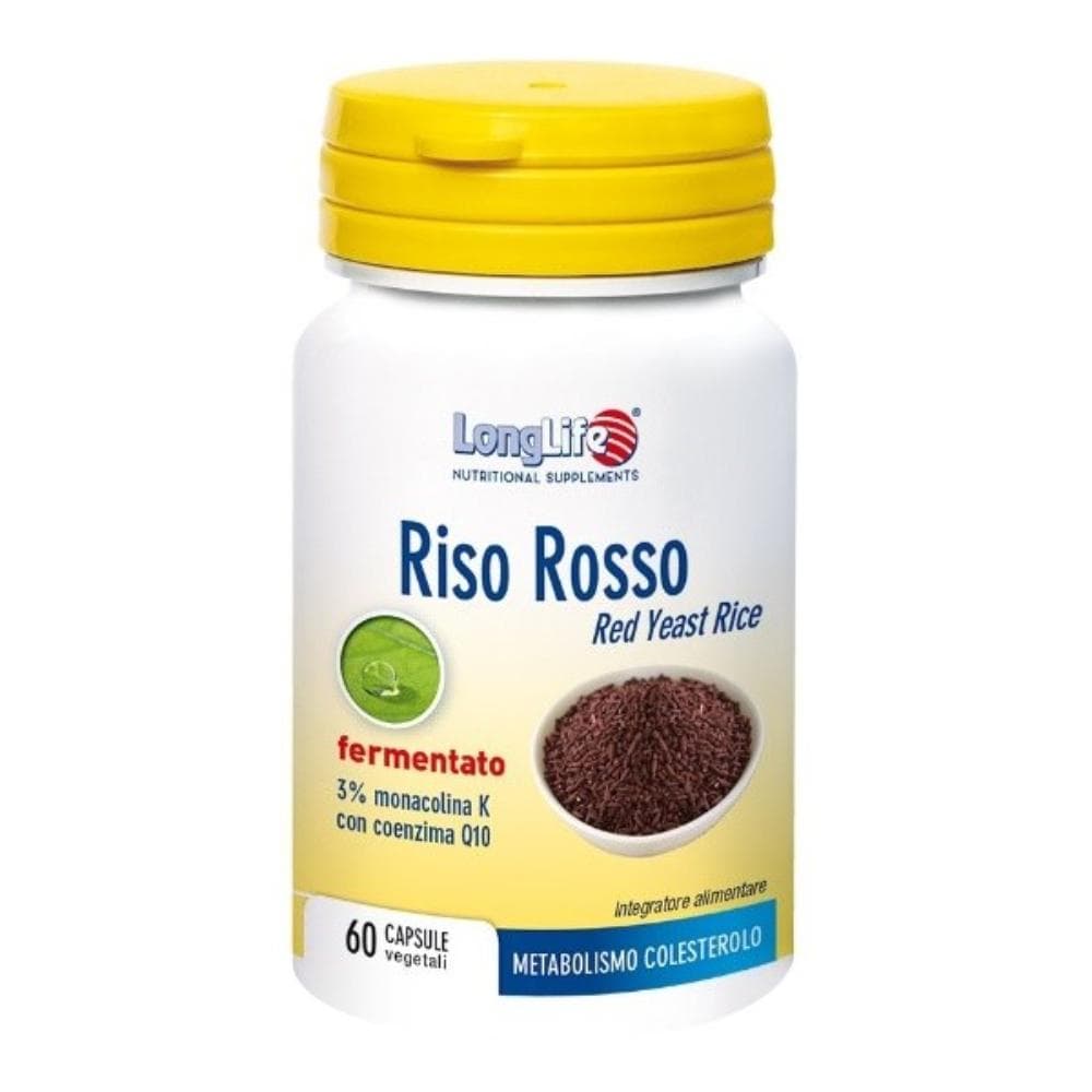 LONGLIFE RISO ROSSO FERMENTATO 60 CAPSULE VEGETALI