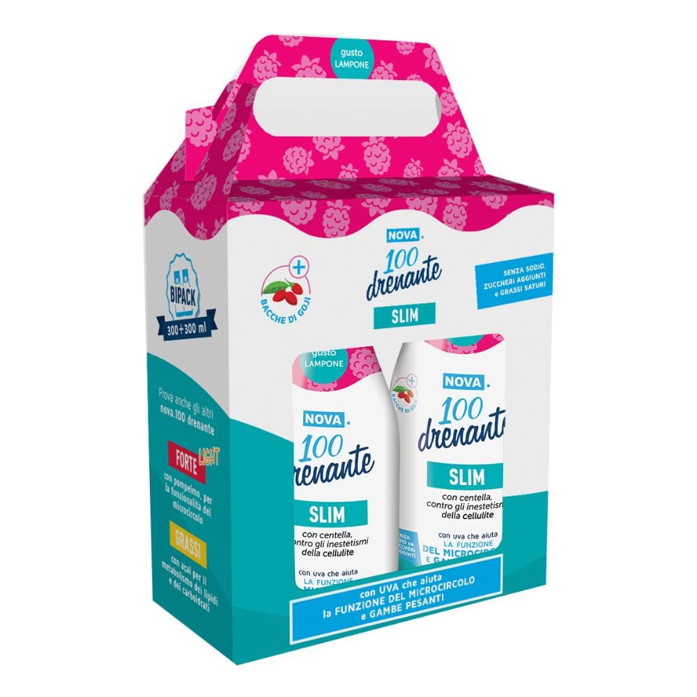 Nova100 dren slim goji 2x300ml