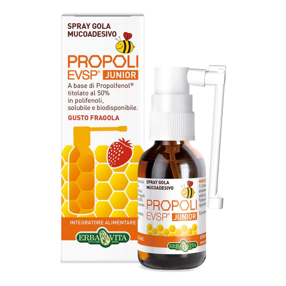 Erba Vita Propoli EVSP Spray Gola Junior Integratore per Bambini