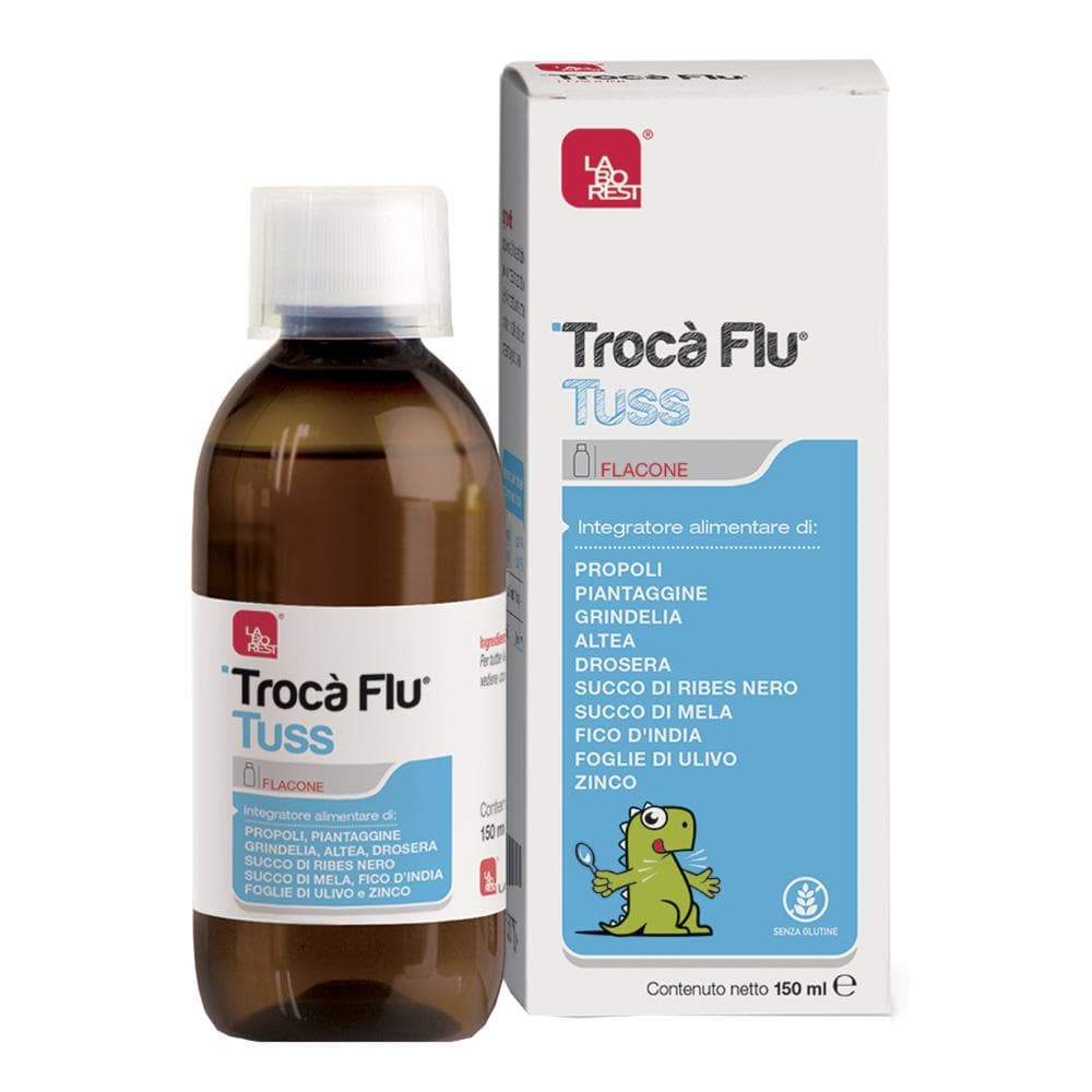 Laborest Trocà Flu Tuss Sciroppo Integratore Alimentare 150 ml