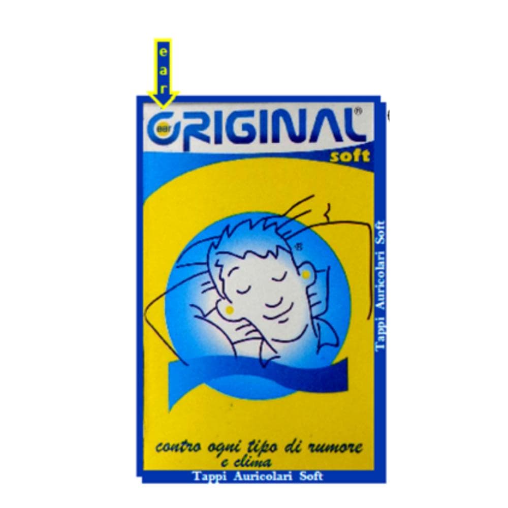 Tappi auricolari ear original plugs soft 20 pezzi
