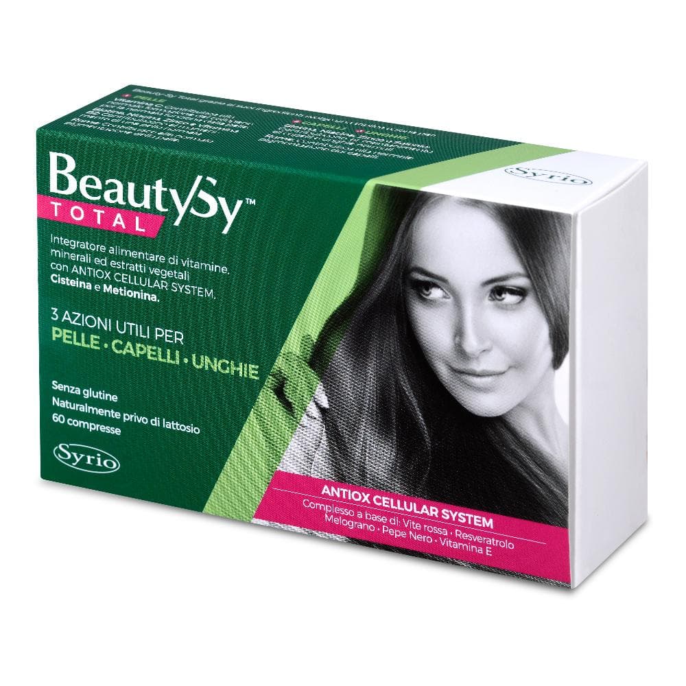 Beauty sy tot vitamine minerali estratto vegetale 60 compresse