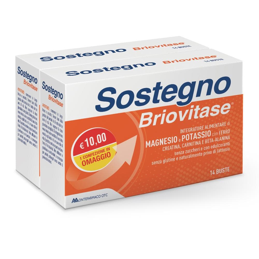 Briovitase sostegno bipack 14 bustine x 2 pezzi