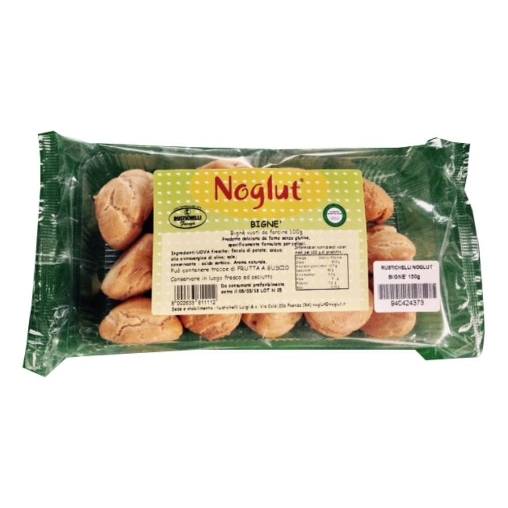 Noglut Rustichelli Bigne Senza Glutine 100 G