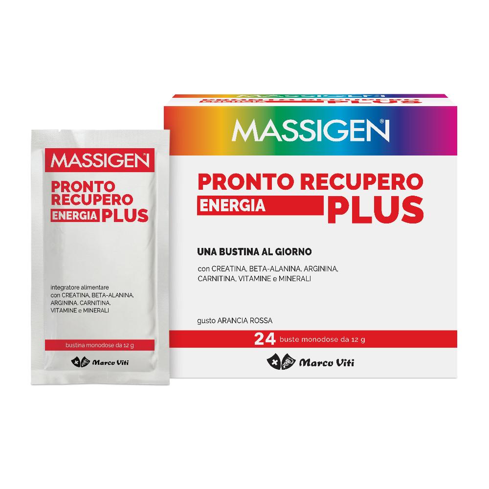 Massigen Pronto Recupero Energia Plus 24 Bustine 12 G