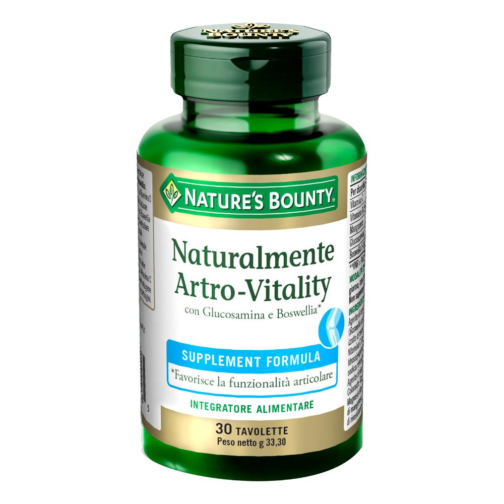 Nature's Bounty Naturalmente Artro-Vitality Integratore per le Articolazioni