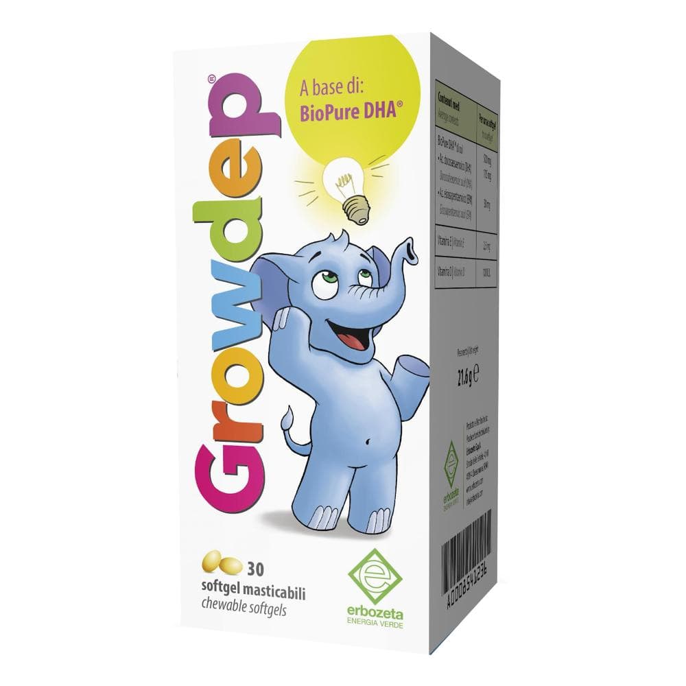 Erbozeta Growdep 30 Capsule Masticabili