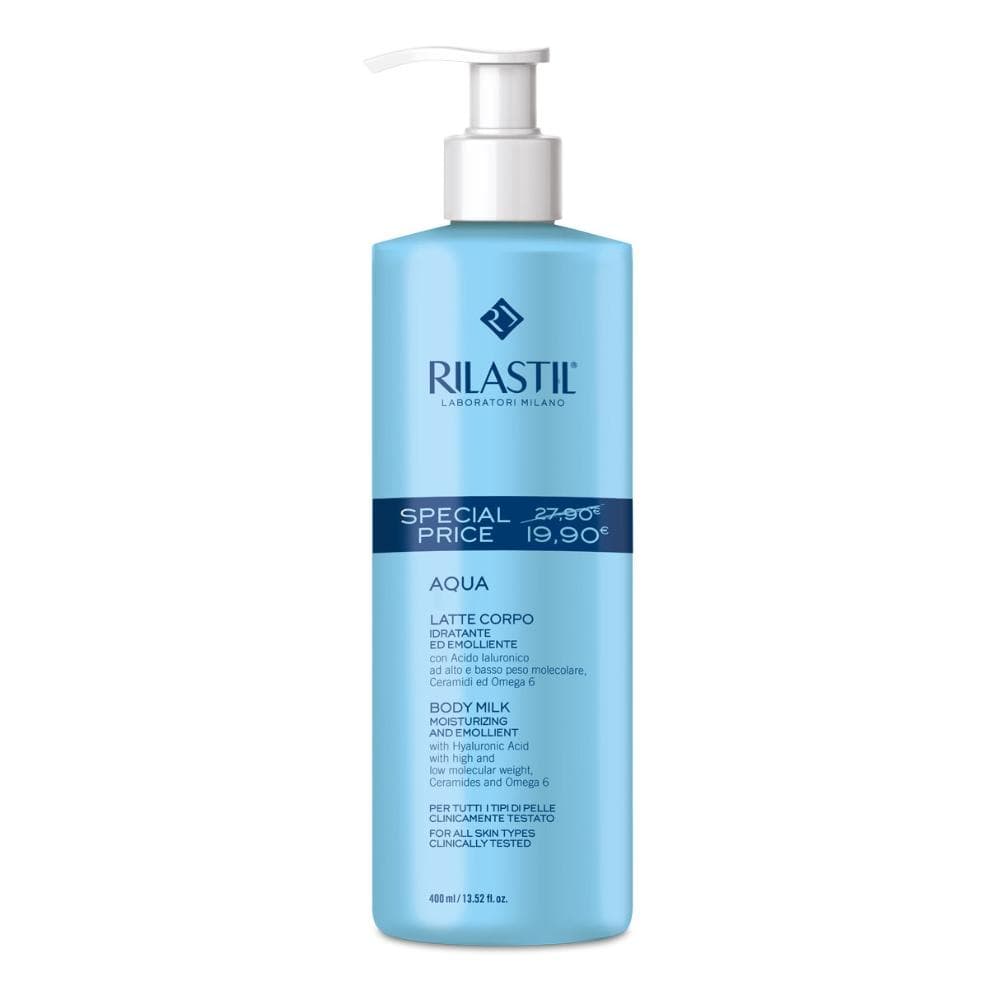 Rilastil acqua latte corpo 400 ml crema