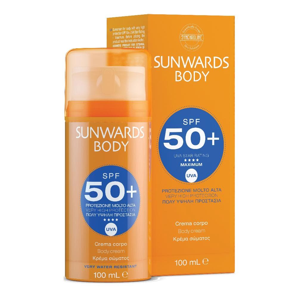 Sunwards body cream 50+100ml