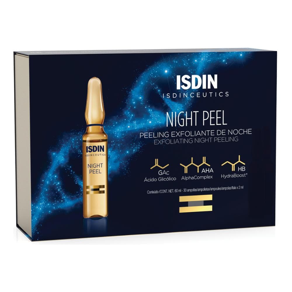 Isdinceutics Night Peel - Peeling esfoliante da notte 30 fiale