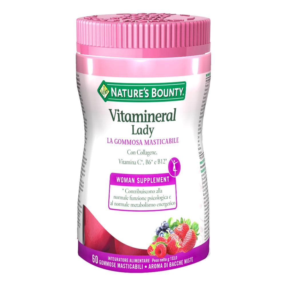 Vitamineral lady 60 gommose masticabili