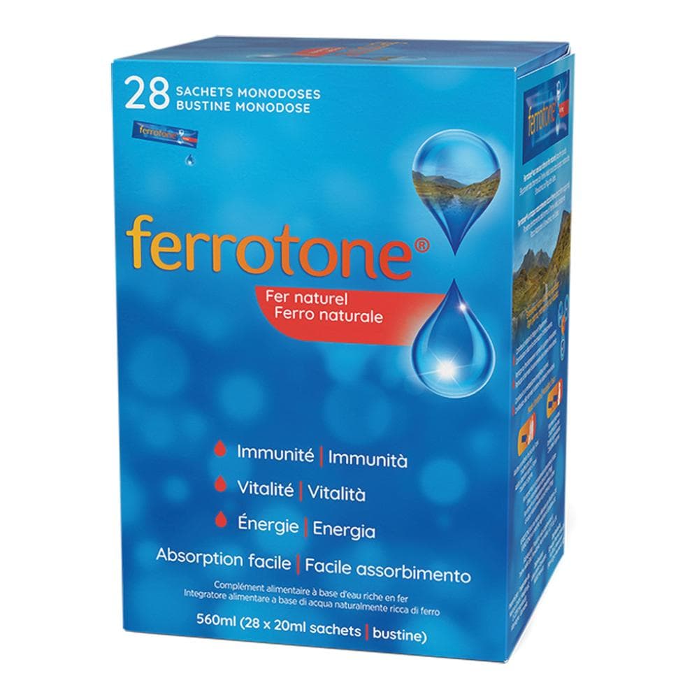 Ferrotone Integratore Di Ferro 28 Bustine