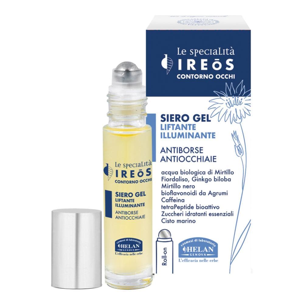 Ireos siero gel liftante illuminante antiborse antiocchiaie 10 ml