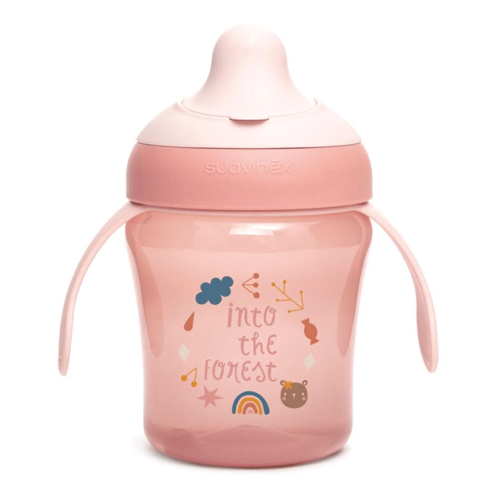 Tazza antigoccia +6m forest rosa