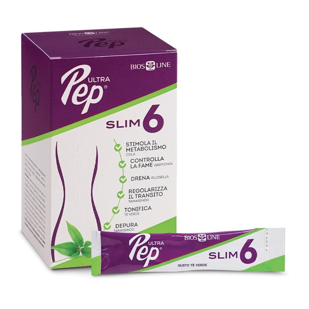 Ultra pep slim 6 te' verde 20 bustine