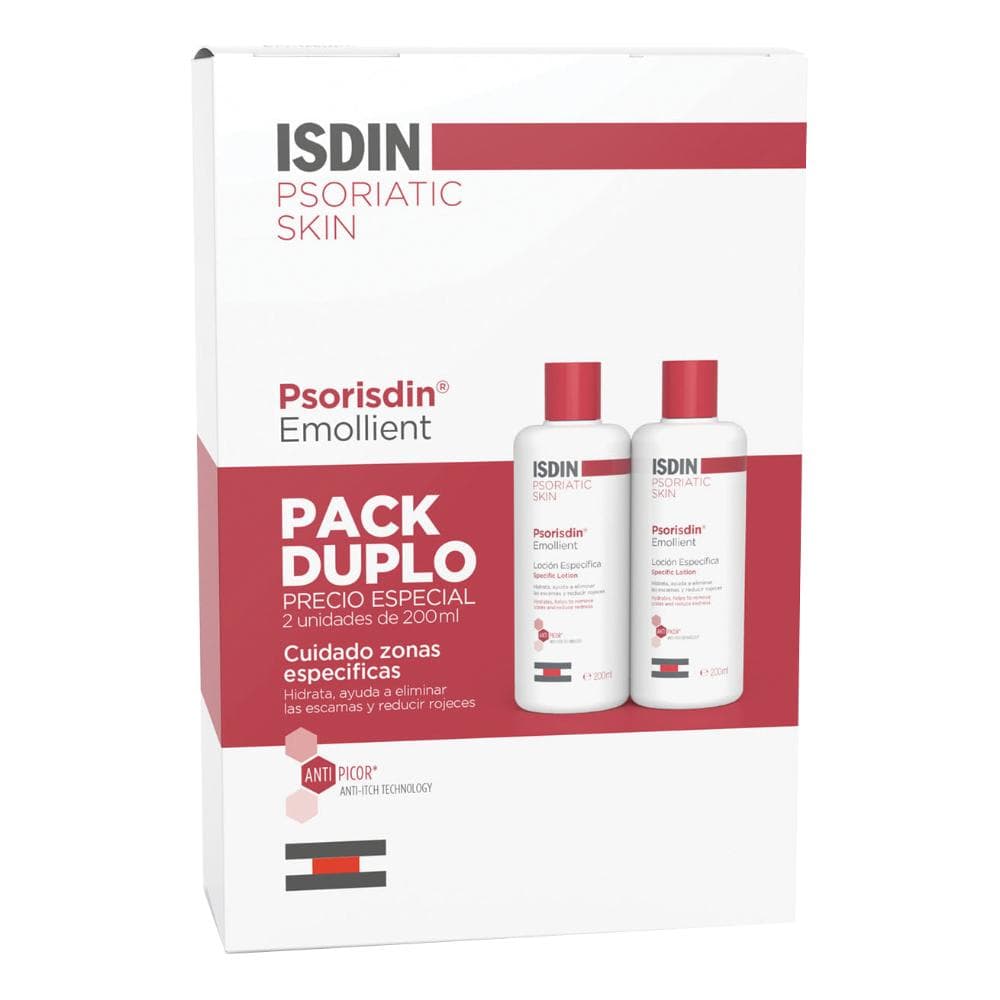Isdin Duplo Psorisdin Lozione Emolliente PROMO BIPACCO 2x200 ml