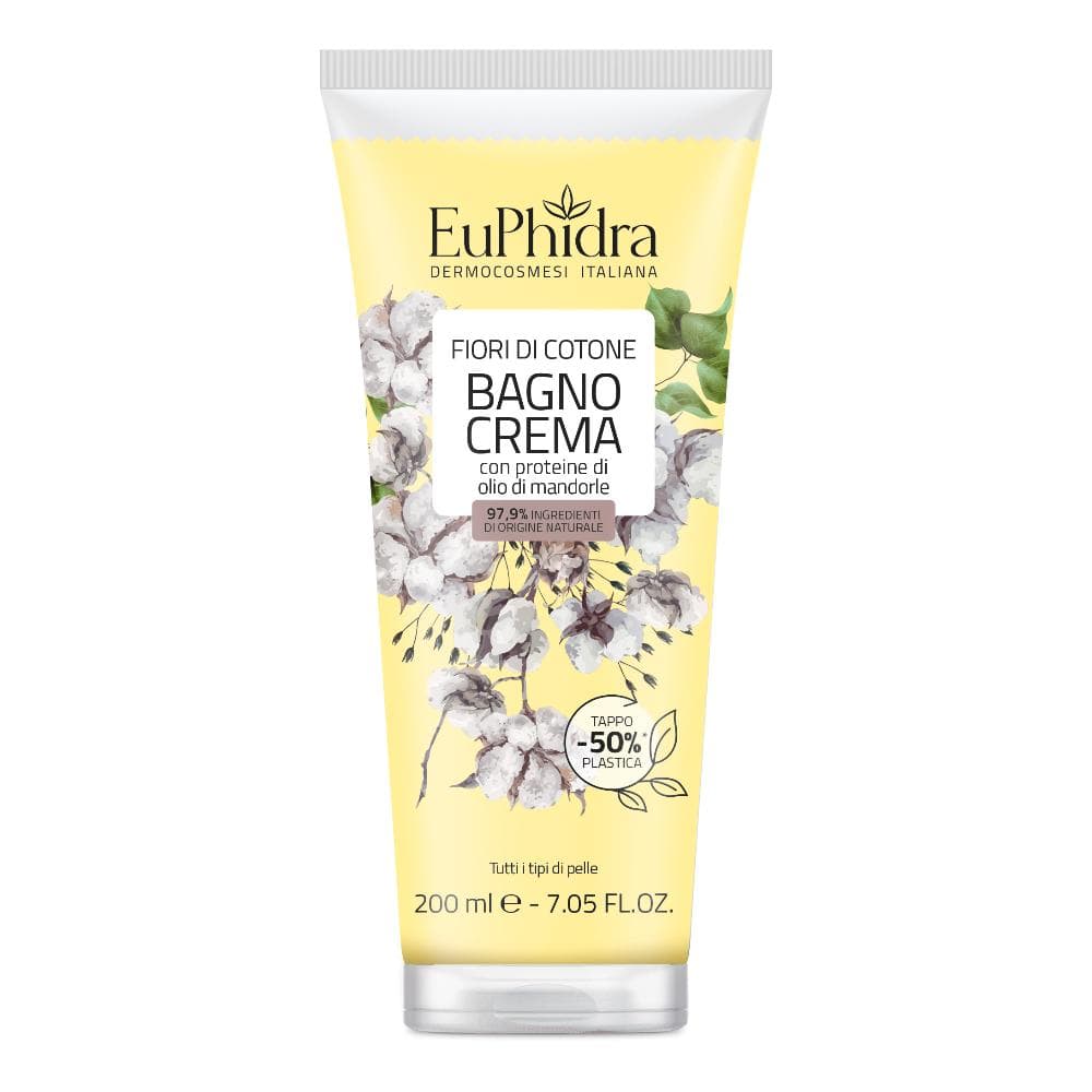 Euphidra bagno crema fiori di cotone 200 ml