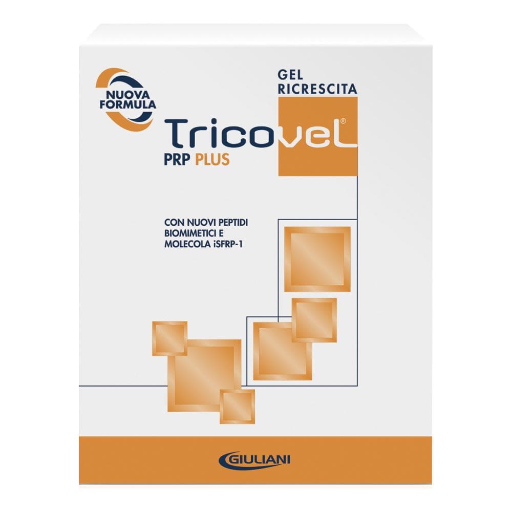 Tricovel prp plus gel promo 3 bustine