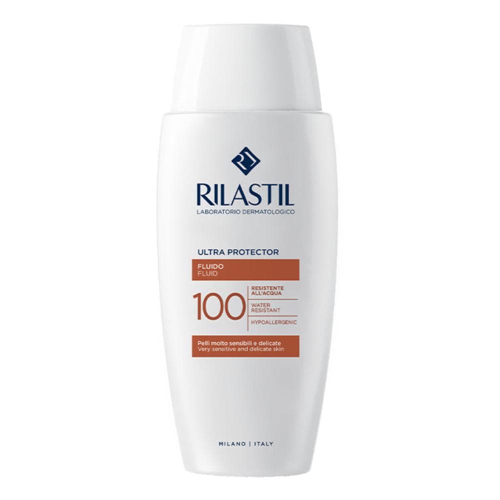 Rilastil Sun System Ultra 100 Protector Fluido Solare Protezione Molto Alta 75 ml