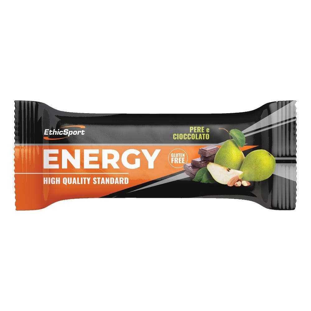 EthicSport Energy - Barretta Energetica Pere e Cioccolato, 35g