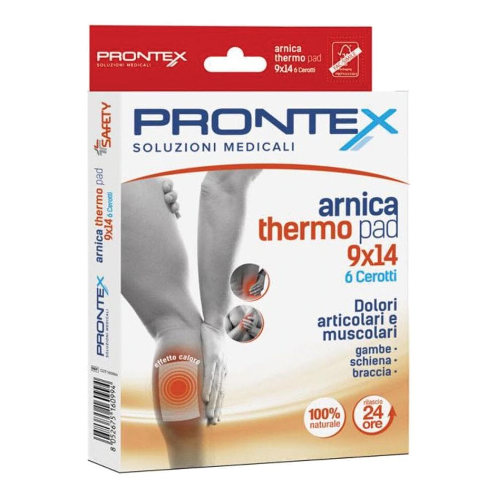 Cerotto Prontex Arnica Thero Pad 9 X 14 6 Pezzi