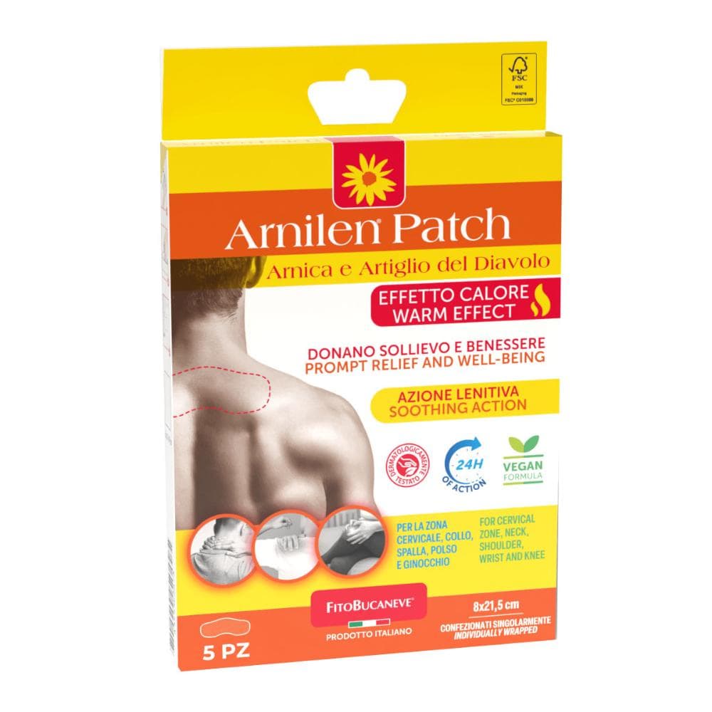 Arnilen Patch Effetto Calore 5 Pezzi
