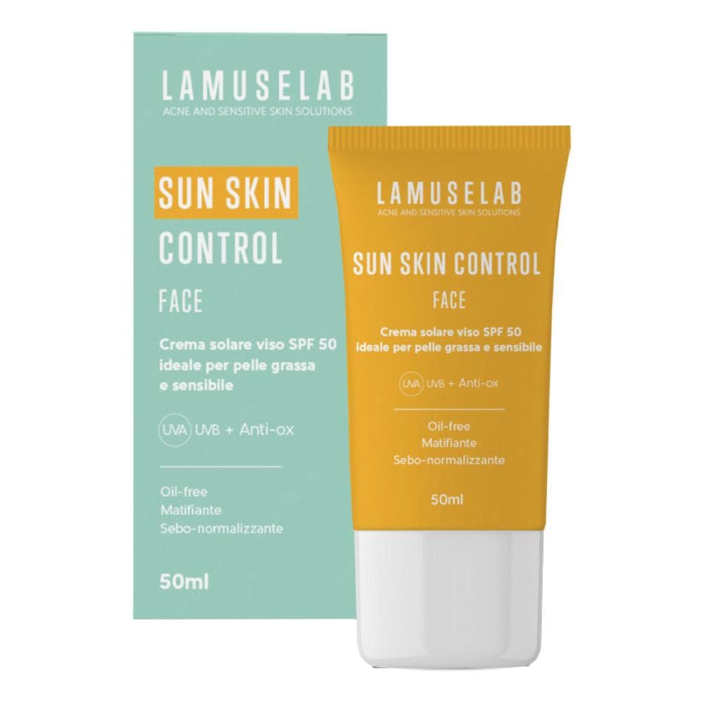 Lamuselab Sun Skin Control SPF 50 Crema Solare Viso 50 ml