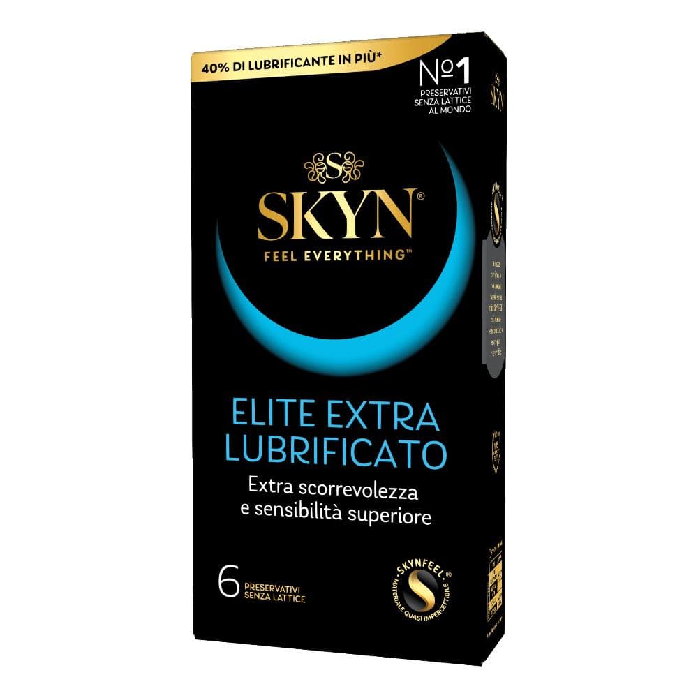 Profilattico Skyn Elite Extra Lubrificato 6 Pezzi