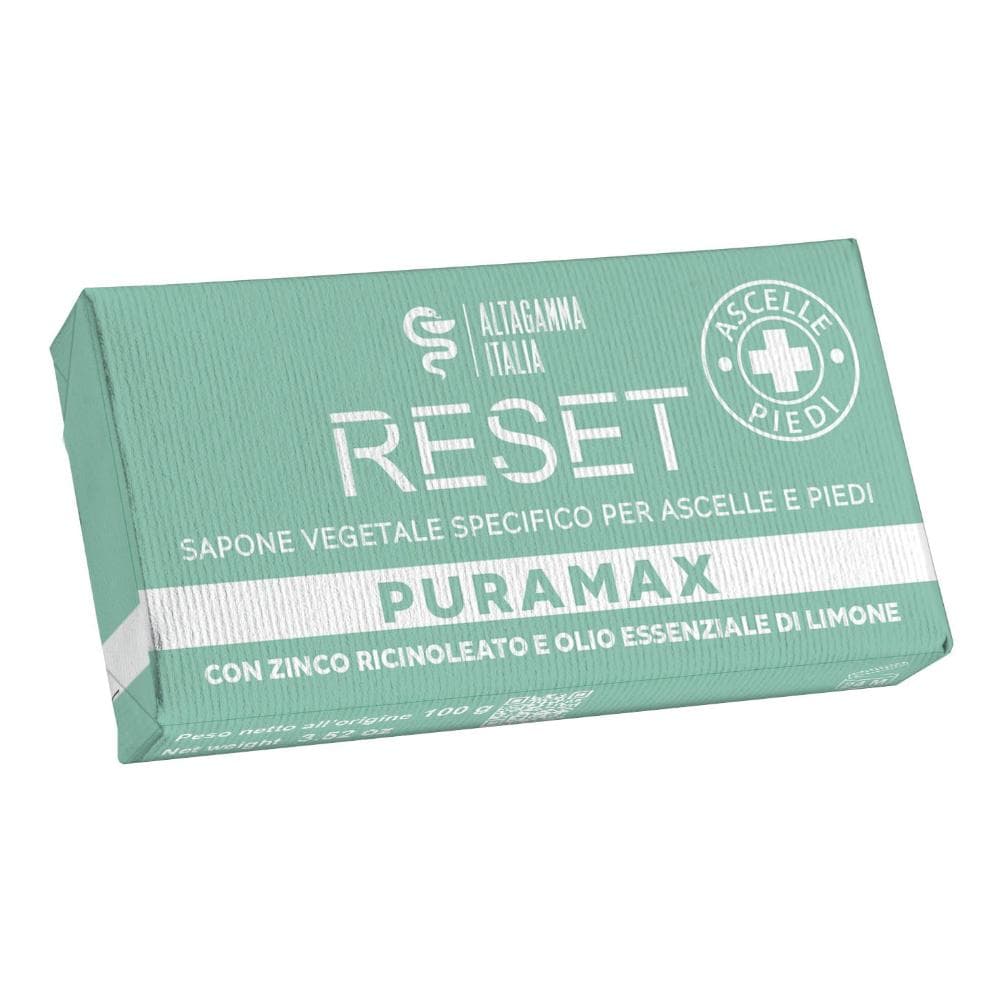 Puramax Reset Sapone Vegetale Ascelle E Piedi 100 G