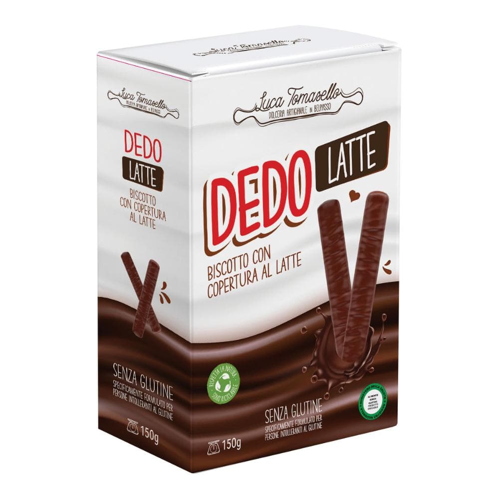 Dedo Latte Biscotto Copertura Latte 150 G