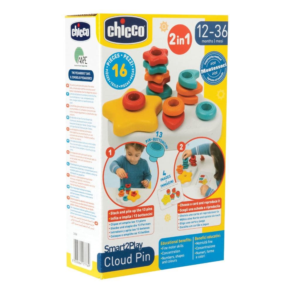 Chicco Gioco Smart2 Play Nuvola 2 In1