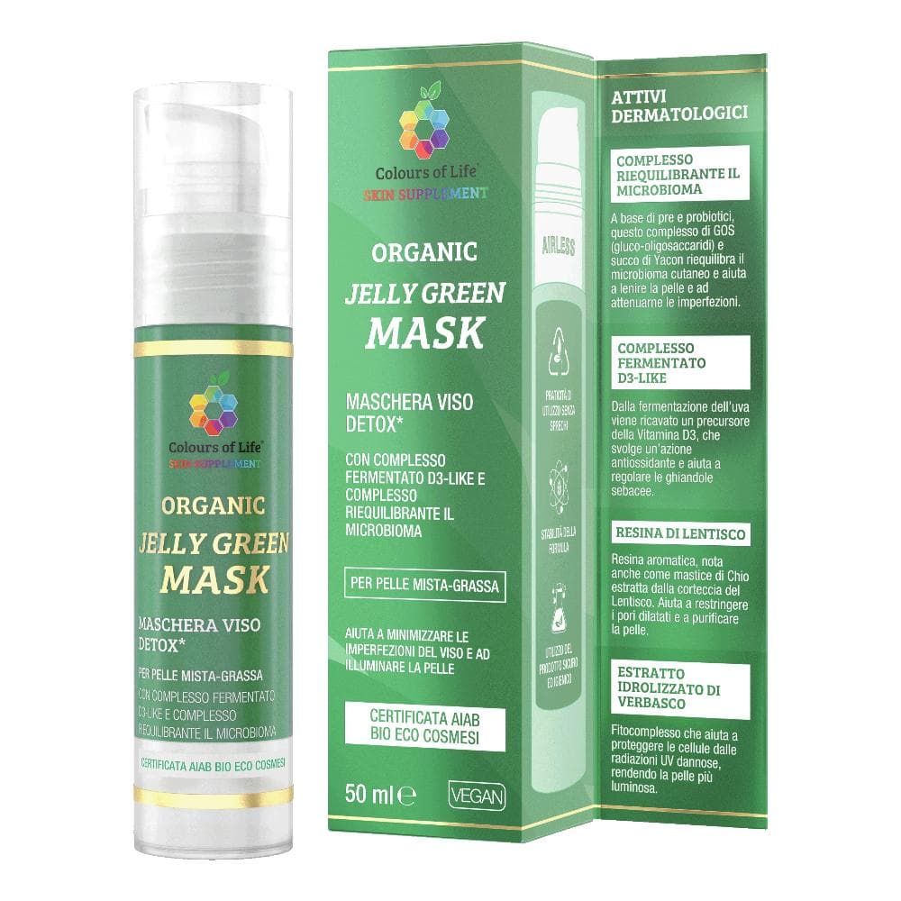 Jelly Green Organic Mask 50 Ml