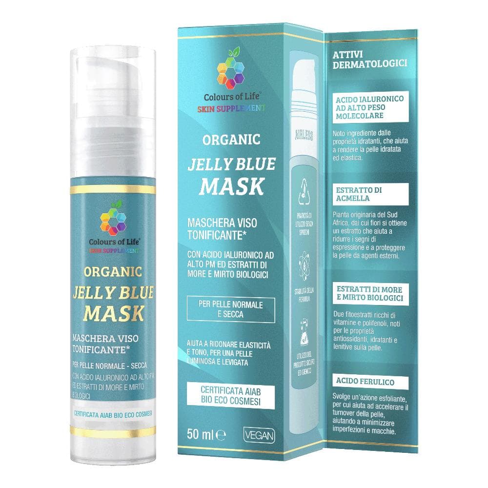 Jelly Blue Organic Mask 50 Ml