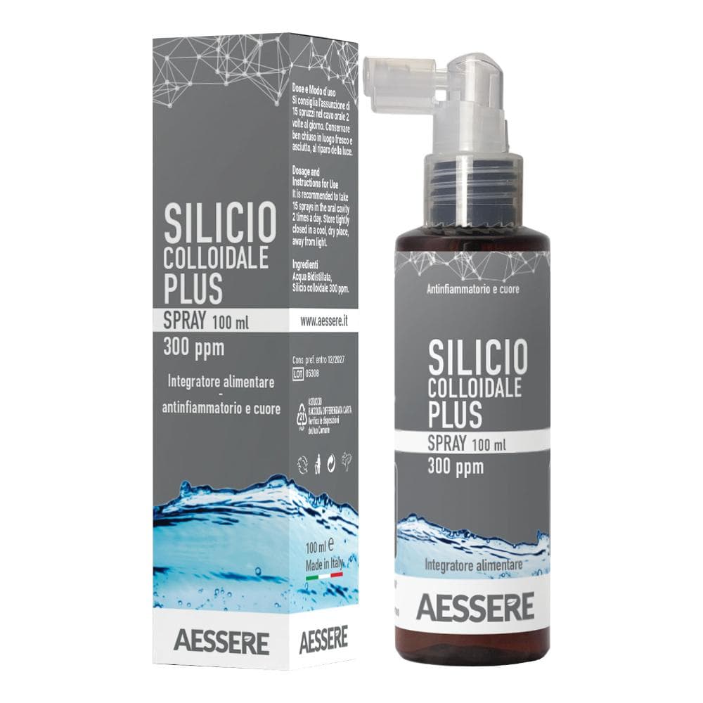 Silicio Colloidale Plus Spray 300 Ppm 100 Ml