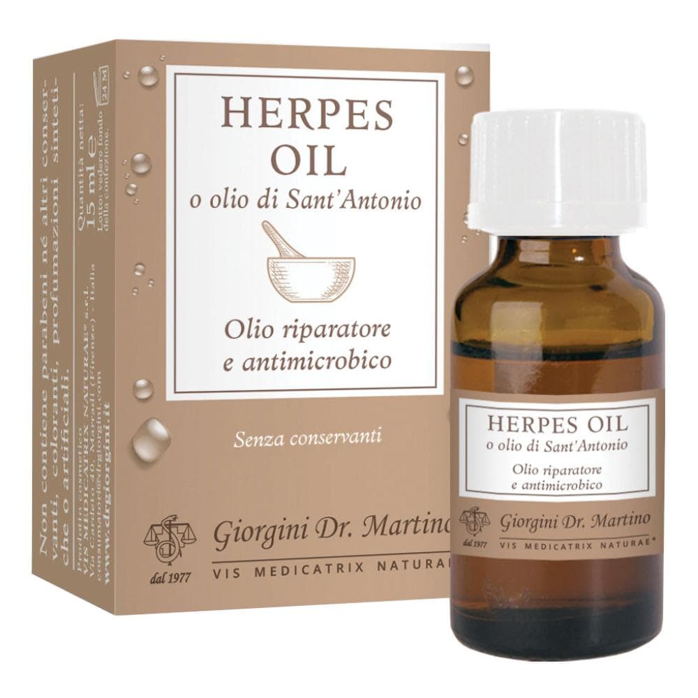 Herpes oil olio di sant'antonio 15 ml