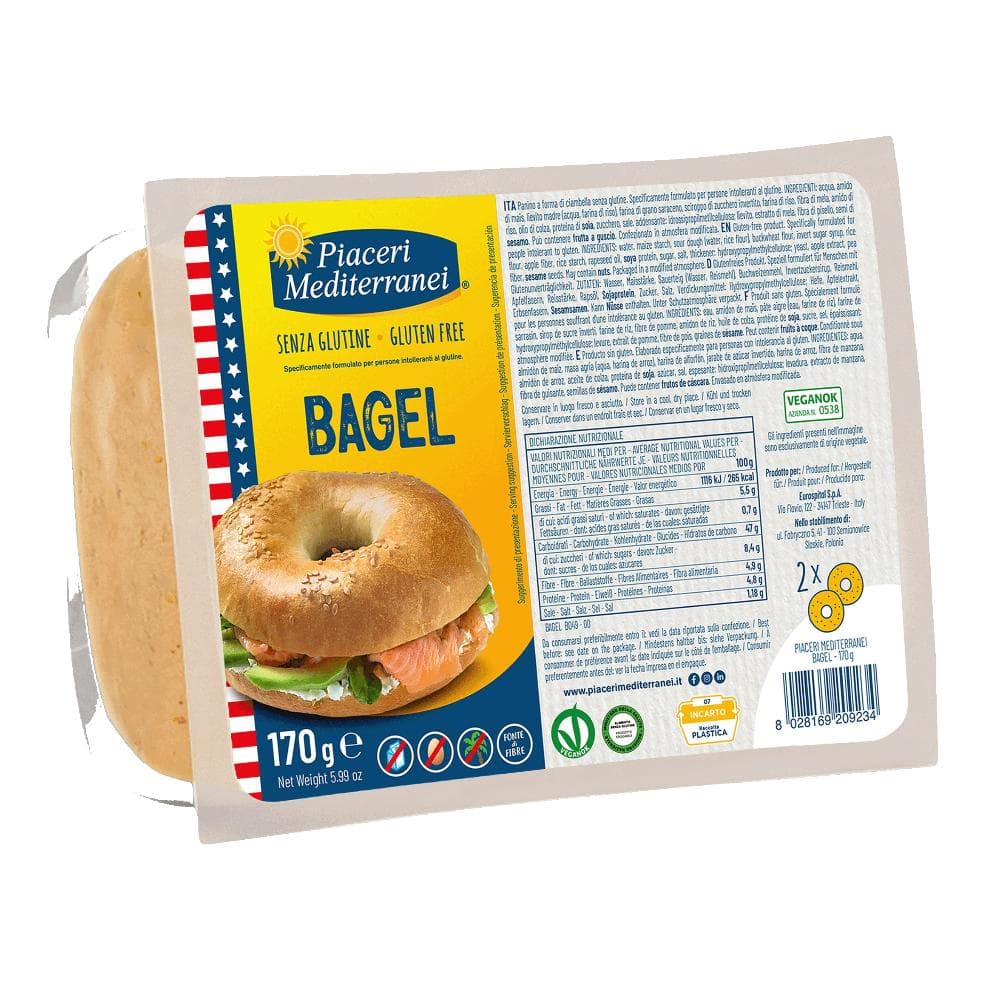 Piaceri Mediterranei Bagel 170 G