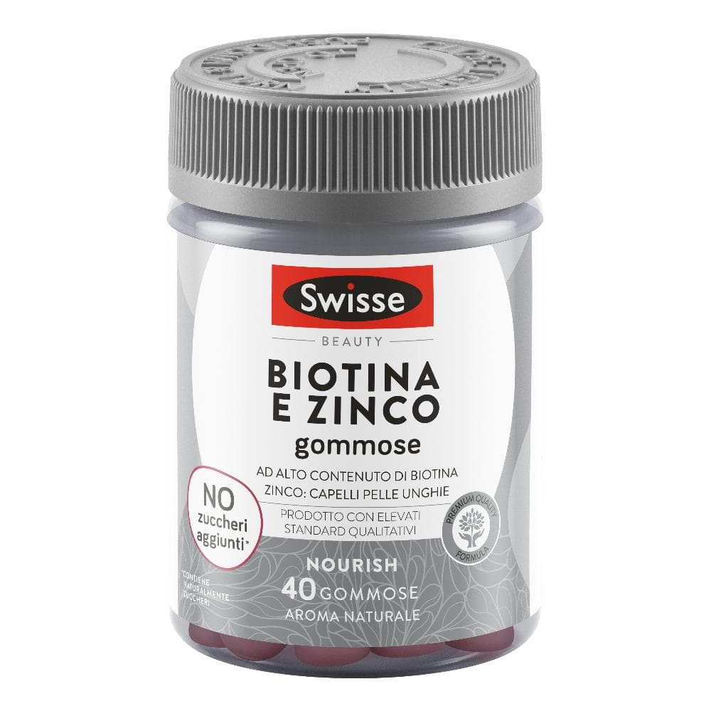 Swisse Biotina + Zinco 40 Gummies