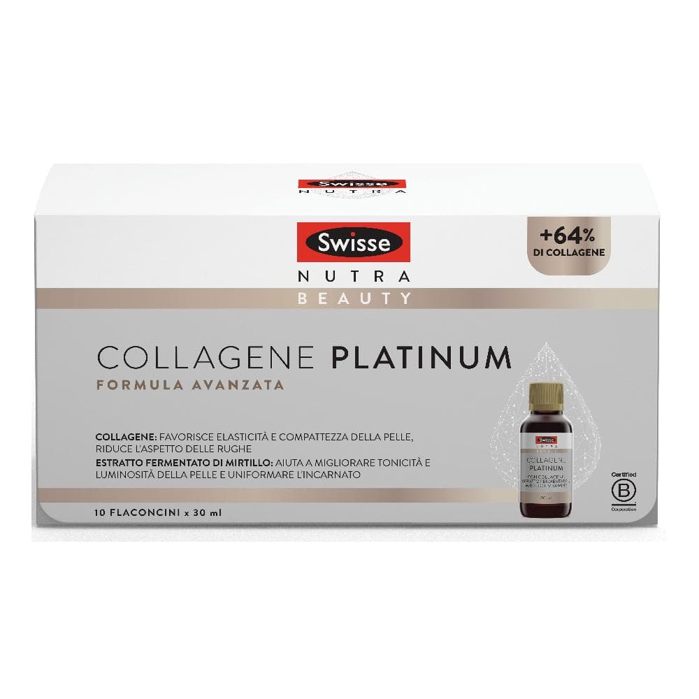 Swisse Collagene Platinum 10 Flaconcini Da 30 Ml